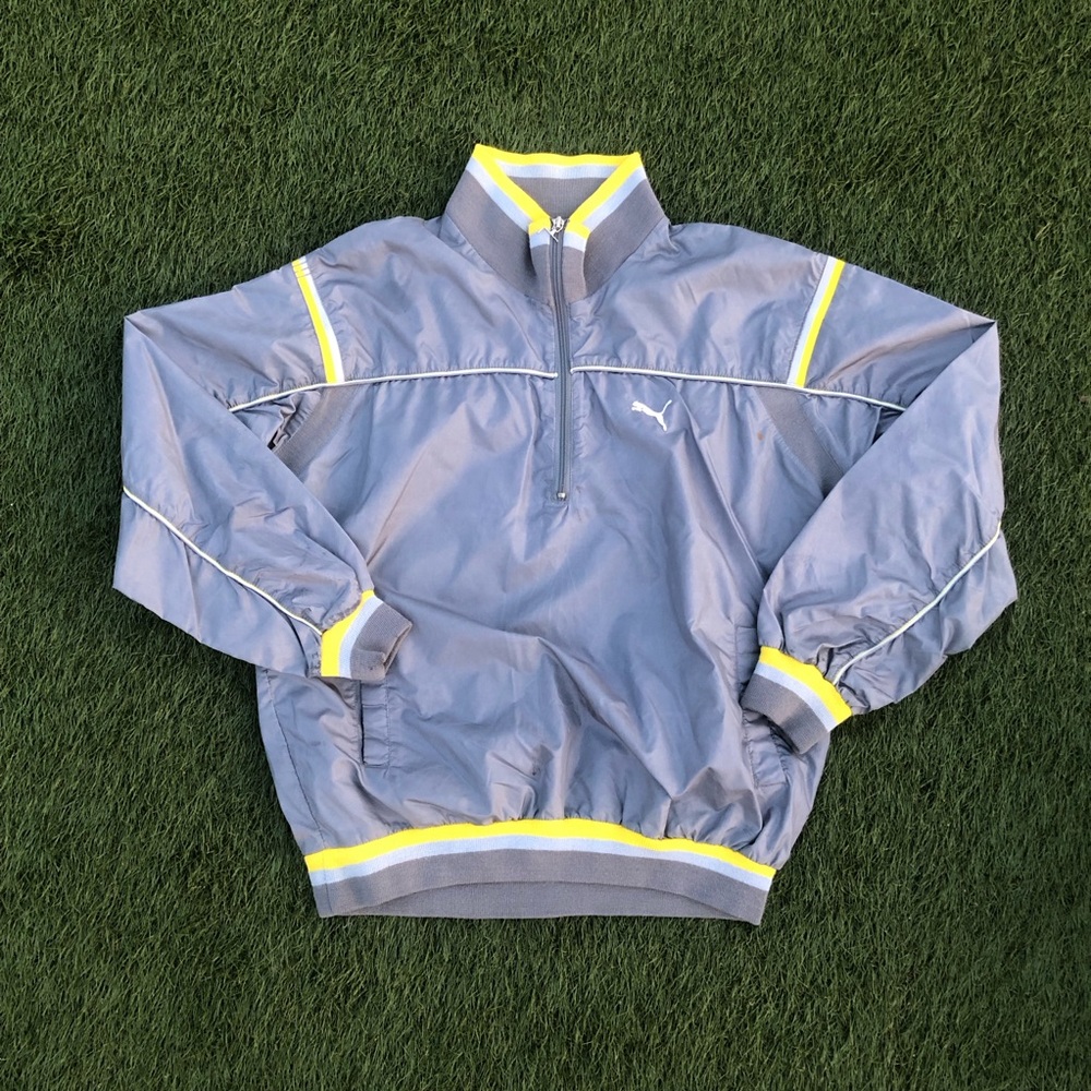Puma half zip windbreaker